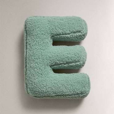 Детская подушка Letter e