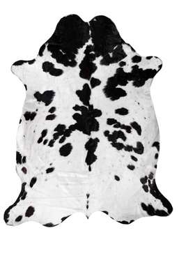 Шкура коровы натуральная Cowhide 200х230 черно-белого цвета