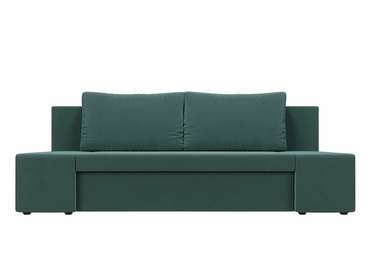 Прямой диван-кровать Сан Марко бирюзового цвета