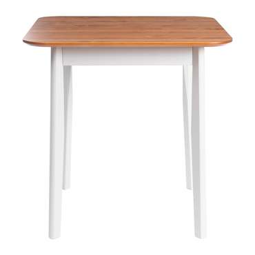 Обеденный стол Соната Люкс S бело-бежевого цвета