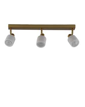 Спот Malet V11828-3C бело-золотого цвета