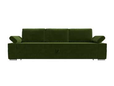 Прямой диван-кровать Канкун зеленого цвета