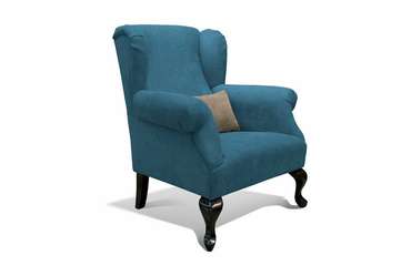Кресло Шоттэ синего цвета