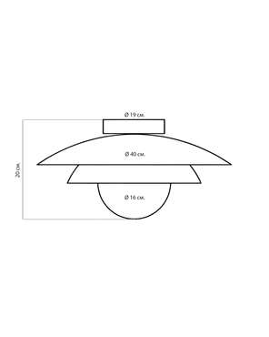 Потолочный светильник "Джейд"