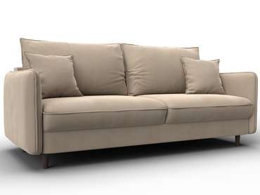 Диван-кровать Лига-064 бежевого цвета