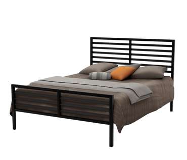 Кровать Даллас 180х200 черного цвета