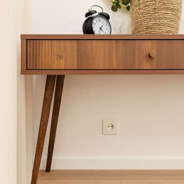 Туалетный стол Rain коричневого цвета