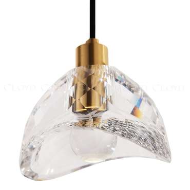 Подвесной светильник Cloyd VIKRAM P1 латунного цвета