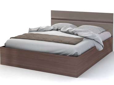 Кровать Вегас 140х200 коричневого цвета