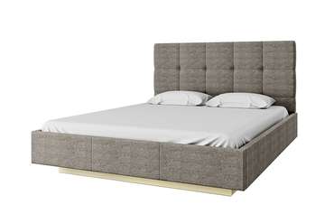 Кровать Modern 160х200 серого цвета с подъемным механизмом