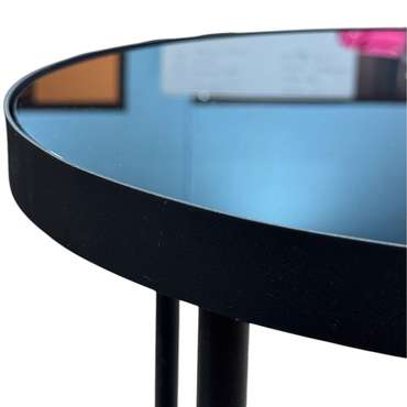 Стол журнальный МеталлАрт М011 черного цвета