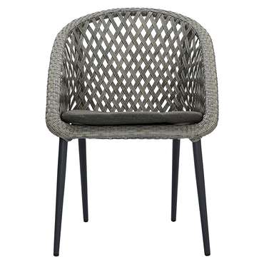 Садовый стул Sverre серого цвета