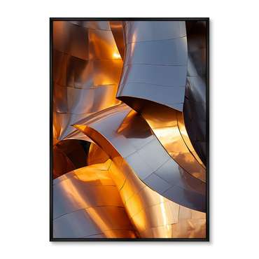 Репродукция картины Form, light and shadows, No 1, 2024г.