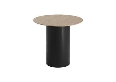 Обеденный стол Type D80 бежево-черного цвета