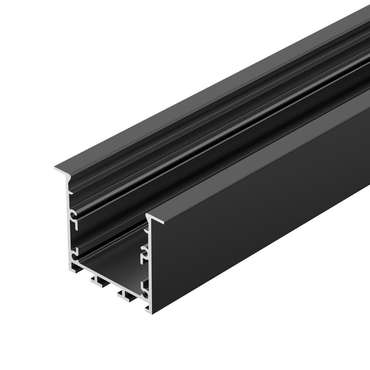 Профиль для ленты Linia-S 057040 (алюминий, цвет черный)