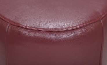 Пуф Topper brown leather коричневого цвета