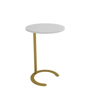 Кофейный стол Horsix бело-золотого цвета