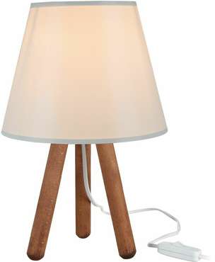 Настольная лампа Sophia TL1619T-01WH (ткань, цвет бежевый)