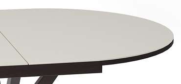 Раздвижной обеденный стол B1300 бежево-коричневого цвета