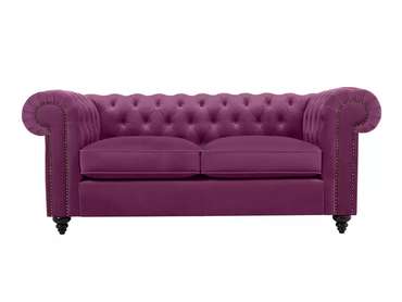 Диван Chester Classic фиолетового цвета