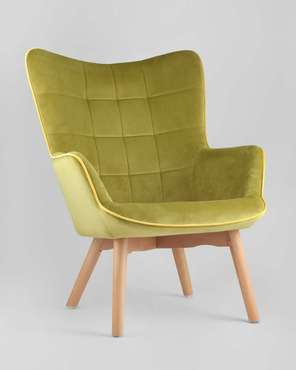 Кресло Манго оливкового цвета