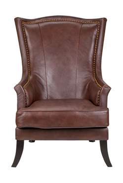 Кресло Chester leather коричневого цвета