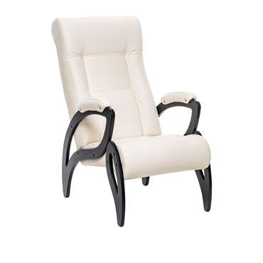 Кресло для отдыха Модель 51 молочного цвета
