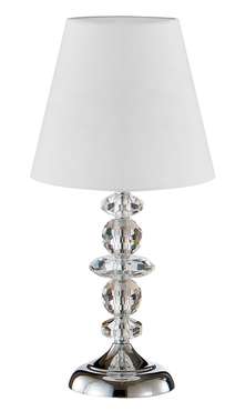 Настольная лампа Armando с белым абажуром