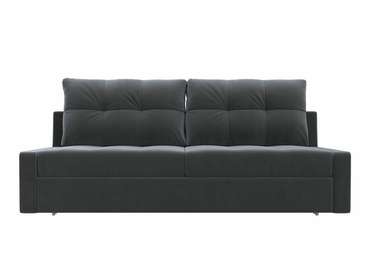 Прямой диван-кровать Мартин серого цвета