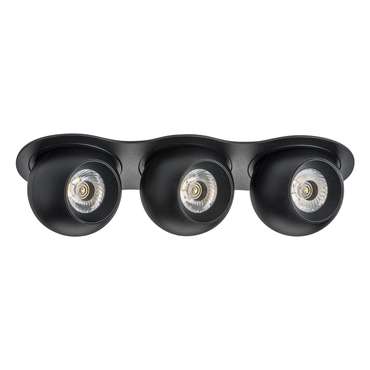 Светильник INTERO LED 9W*3 850LM*3 24G ЧЕРНЫЙ 3000K (217637+217072+217072+217072)