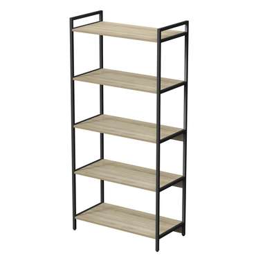 Стеллаж 10СС.5.800 средний 5 полок бежевого цвета