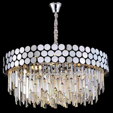 Хрустальная люстра 77378-0.3-800 CH (хрусталь, цвет прозрачный)
