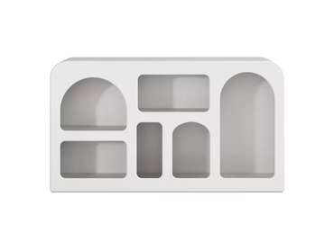 Стеллаж горизонтальный Castellana белого цвета