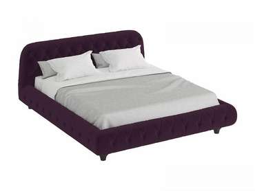 Кровать Cloud фиолетового цвета 180х200