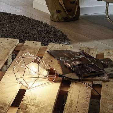 Настольная лампа Tarbes 94197 (металл, цвет медь)