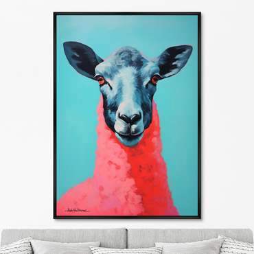 Репродукция картины The Sheep, No 1, 2024г.