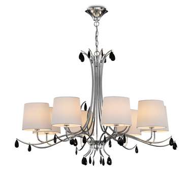 Подвесная люстра Andrea 6312 (ткань, цвет белый)