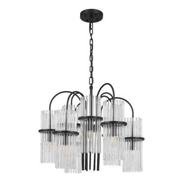 Светильник подвесной ST-Luce черный/прозрачный E14 9*40W TASSE
