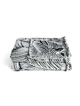 Покрывало Dmi softness elfe 180x230 бело-черного цвета