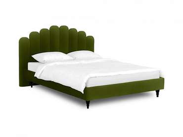 Кровать Queen II Sharlotta L 160х200 зеленого цвета 