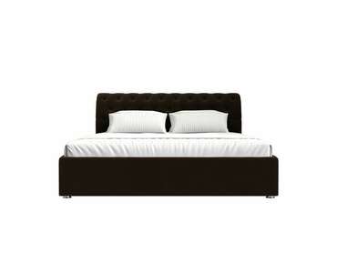 Кровать Сицилия 160х200 коричневого цвета с подъемным механизмом