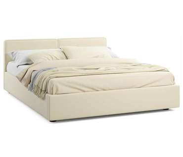 Кровать Erika 160х200 бежевого цвета с подъемным механизмом