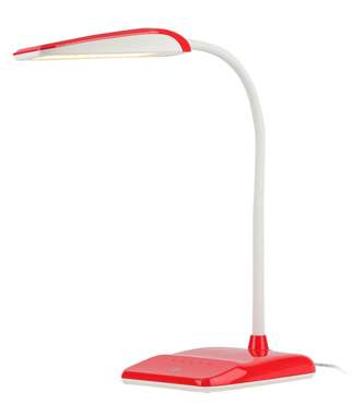 Настольная лампа NLED-447 Б0017434 (пластик, цвет белый)