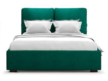 Кровать Trazimeno 180х200 зеленого цвета с подъемным механизмом