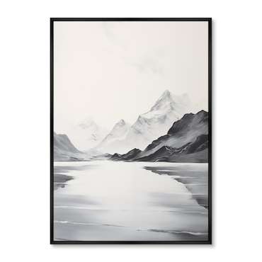 Репродукция картины Landscape collection, Reflection, No 2, 2024г.