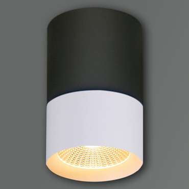 Накладной светильник 30410-9.5-001RT LED10W BK (металл, цвет белый)