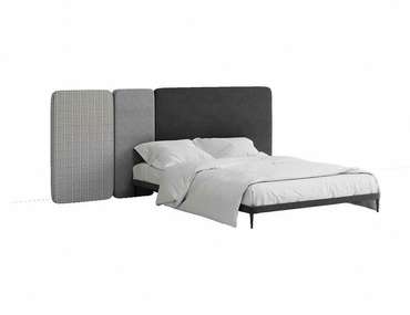 Кровать Licata 140х200 композиция 1 серого цвета