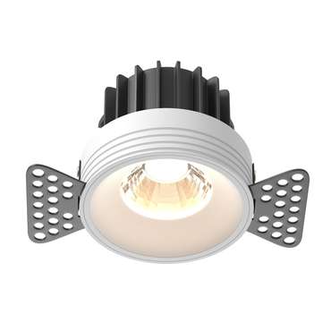 Встраиваемый светильник Technical DL058-12W3K-TRS-W Round Downlight