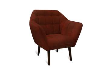 Кресло Остин бордового цвета