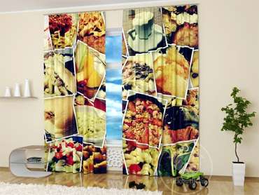 Дизайнерские фотошторы: Кулинарные изыски